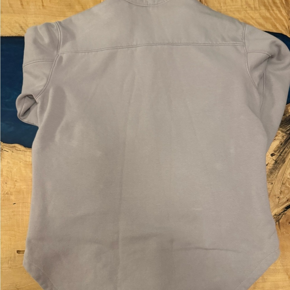 Athleta Retro plush Button Up Jaclet size XS - Picture 6 of 6